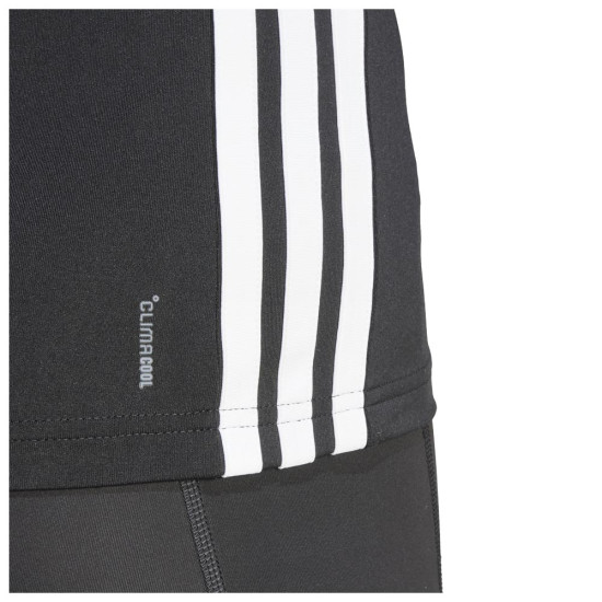 Adidas Γυναικεία μακρυμάνικη μπλούζα Essentials Long Sleeve 3-Stripes Workout Tee Adidas Γυναικεία μακρυμάνικη μπλούζα Essentials Long Sleeve 3-Stripes Workout Tee